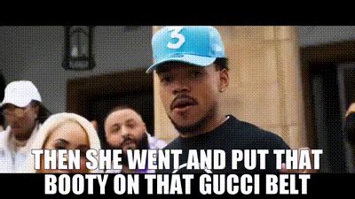 Then She Went And Put That Booty On That Gucci Belt Lyrics